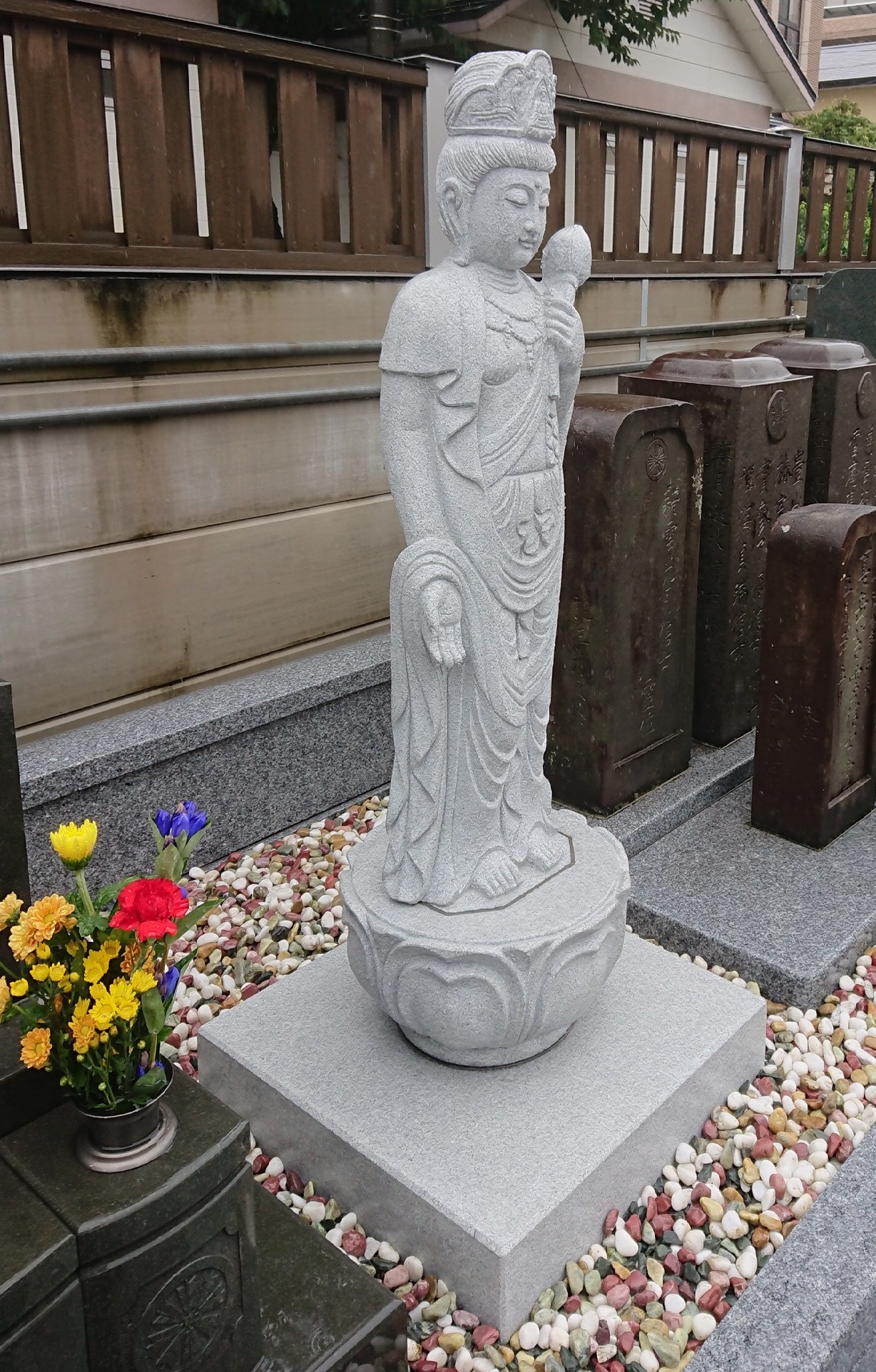 新着 観音像コーティング済